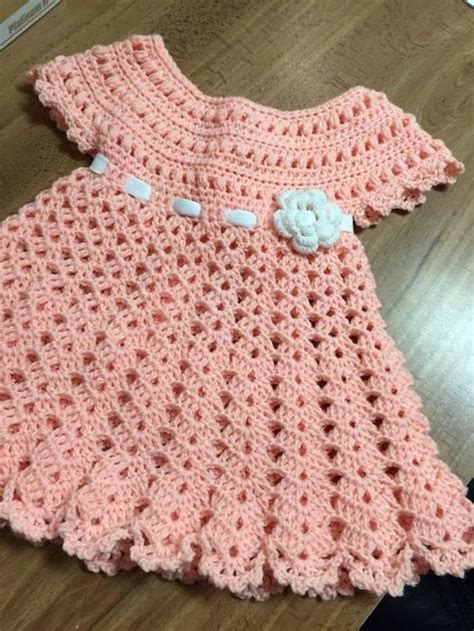 Vestido Infantil De Crochê - Vestido de Crochê Infantil: 6 Gráficos Grátis com Passo a Passo ...