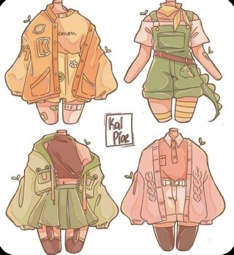 cute outfit ideas cartoon outfits designs  draw fashion design