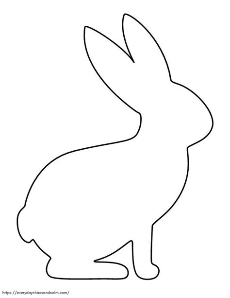 Free Printable Bunny Templates