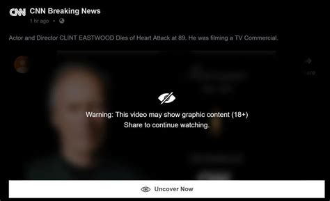 Clint Eastwood Death Hoax Tech Eerily Reminiscent of 2017 Rowan