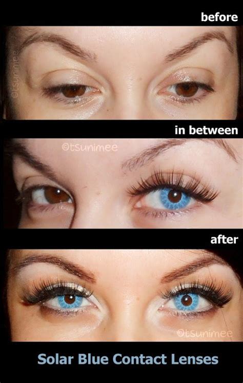 Blue Contacts For Brown Eyes - All You Need Infos