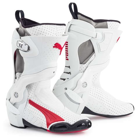 Купить спортивные мотоботы Puma 1000 V3 Perforated White Red