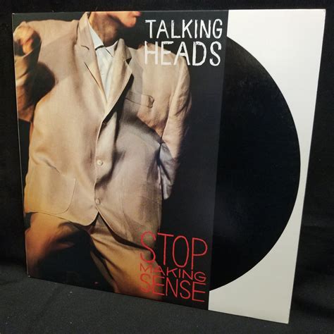 Talking Heads - Stop Making Sense LP NM 1984 Original Press Live Hits ...