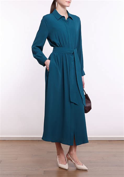 Платье Max Mara Weekend MIDA цвет синий - купить в интернет-магазине ...