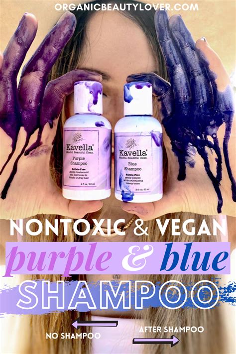 Best Non-Toxic Purple & Blue Shampoo (Before and After Pics) - ORGANIC ...