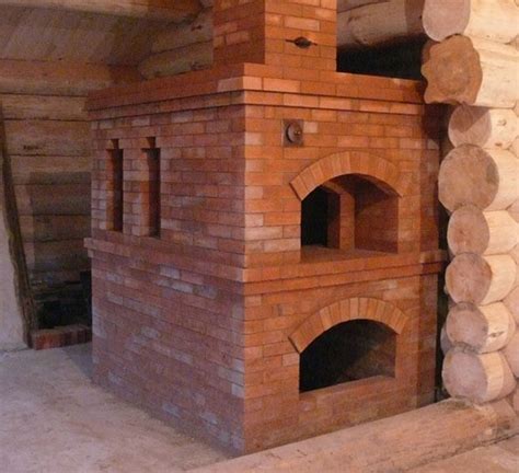 Печь из кирпича своими руками: схемы, кладка, чертежи с порядовкой и ...