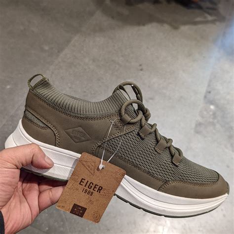 EIGER SEPATU PRIA KIGALI SHOES - OLIVE | Lazada Indonesia