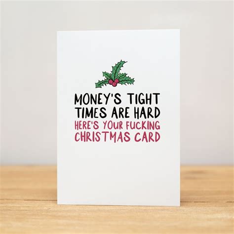 moneys tight times  hard christmas purplefrog designs