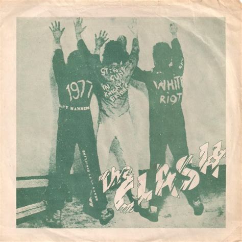 The Clash – White Riot (1977, Vinyl) - Discogs