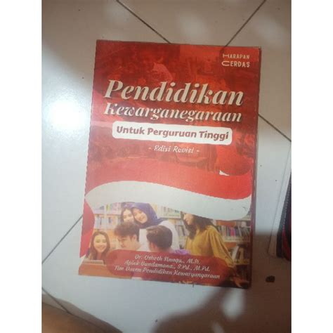 Jual Pendidikan Kewarganegaraan untuk Perguruan Tinggi Edisi Revisi, Dr ...