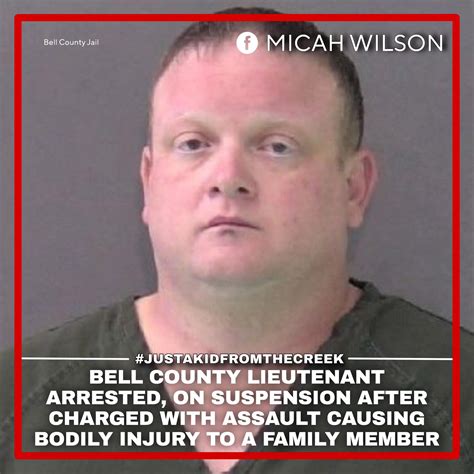 Micah - JUST IN | A #BellCounty lieutenant is now in the Bell County