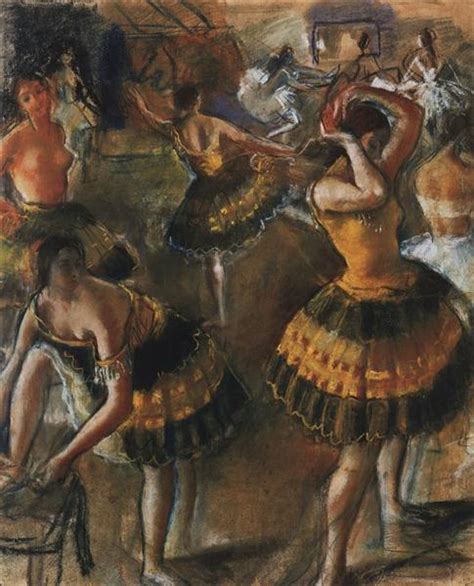 Ballet dancers in their dressing room, 1923 - Zinaida Serebriakova ...