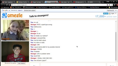 Omegle reactions :) - YouTube