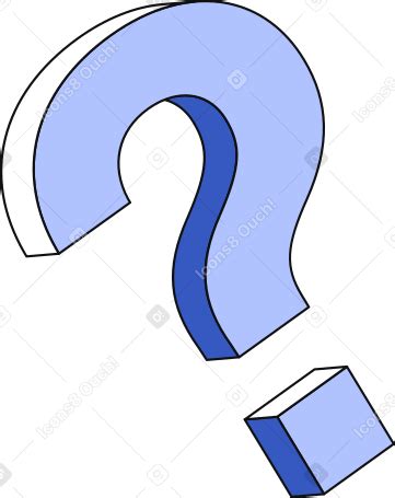 Вопросительный знак в PNG, SVG