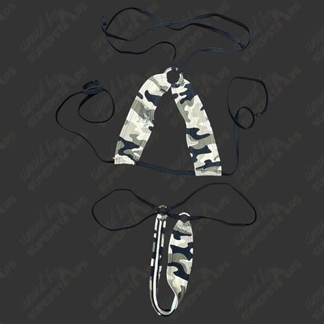 Mandy Rose signed Photoshoot Worn Camo Bikini (w/ JSA) – Signed By