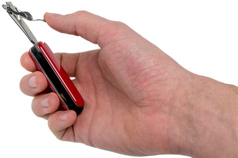 Victorinox Nail Clip 582 red 0.6453 Swiss pocket knife | Advantageously ...
