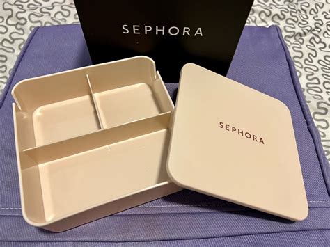 Sephora Beauty Box Organiser with Mirror, Beauty & Personal Care, Face ...