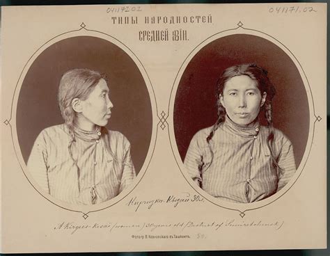 Типы народностей Средней Азии 1876 год | Пикабу