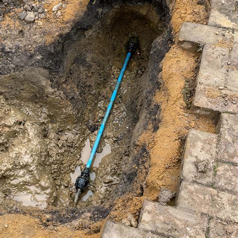 water mains pipe installation replacement