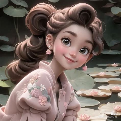 Pin di Something | Imut, Animasi