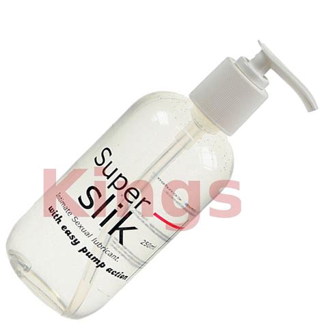 1 x 250ml Pump Bottle SUPER SLIK SEX TOY LUBE LUBRICANT Condom Safe | eBay