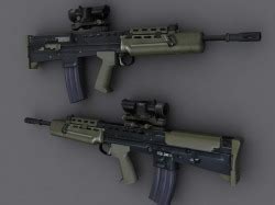british army weapons