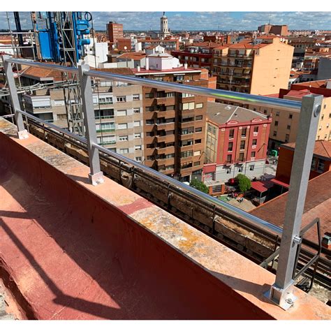 BARANDILLA DE SEGURIDAD SOBRE PETOS - Orión Seguridad