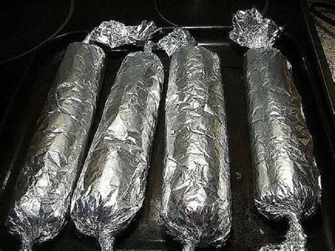 Домашняя колбаска в фольге. Намного вкуснее магазинной