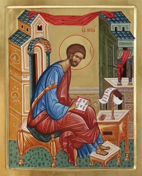 Икона апостола и Евангелиста Луки - Православные иконы и молитвы