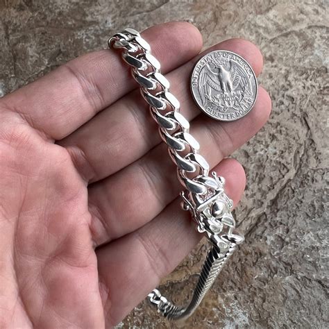 925 Sterling Silver Miami Cuban Link Chain | Bling Cartel