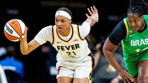 Indiana Fever's Makayla Timpson talks about the Iowa City game
