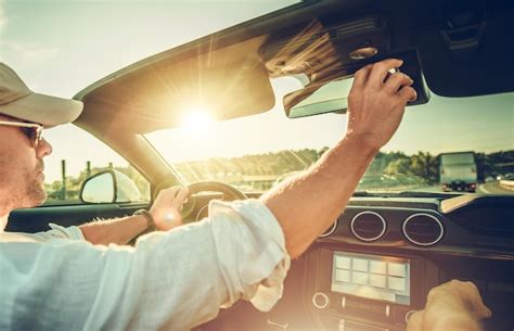 Premium Photo | Convertible Car Driving During Scenic Sunset
