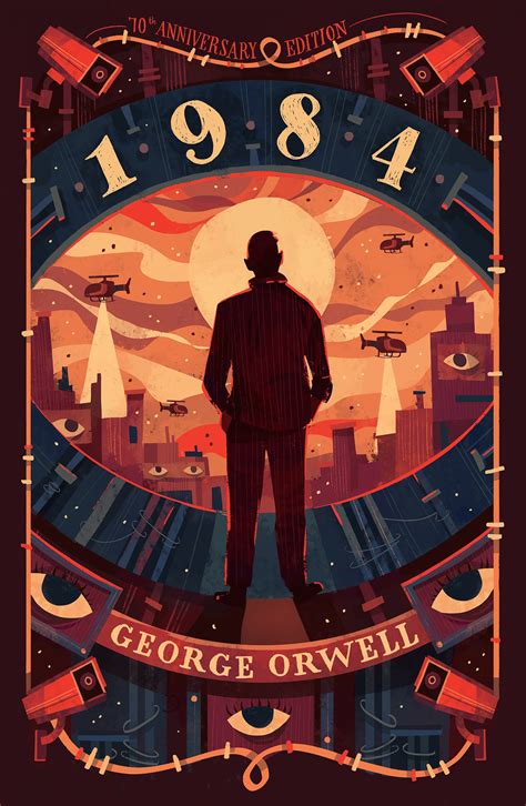1984 by George Orwell Book Cover (4) | Images :: Behance