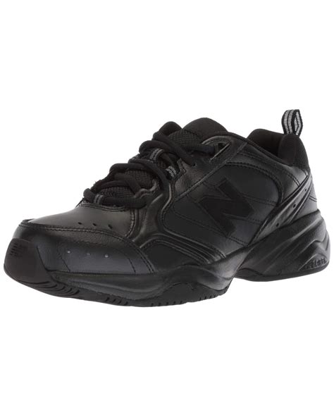 New Balance Leather 624 V2 Casual Comfort Cross Trainer in Black - Save 74% - Lyst