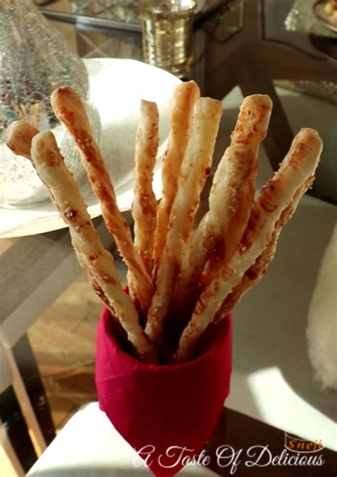 Salted Sesame Sticks - A Taste of Delicious