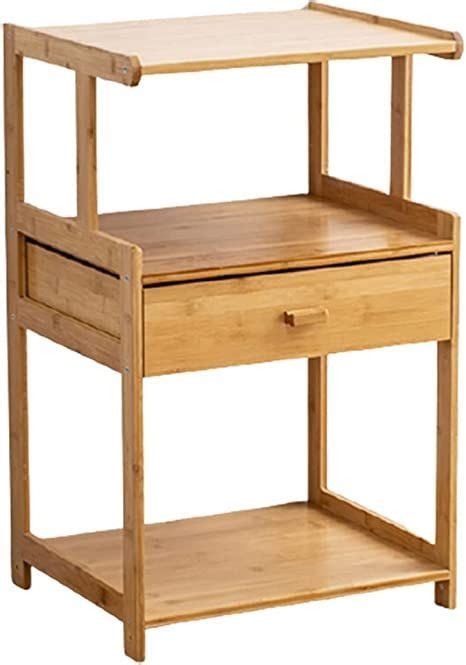 multifunctional  tier printer stand wooden  drawer printer shelf