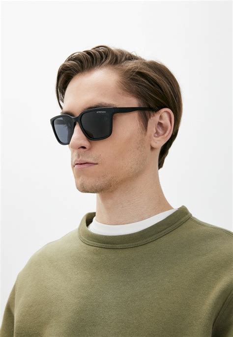 Очки солнцезащитные Brenda BS9006 C1 mat black, цвет: черный ...