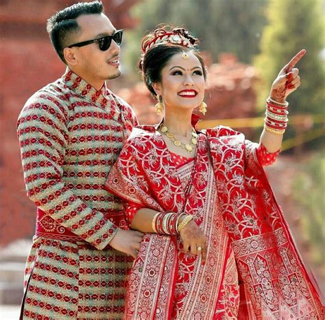 #nepali #wedding #tradition #nepal #marriage #bride #makeup #simple #saree #dress | Wedding ...