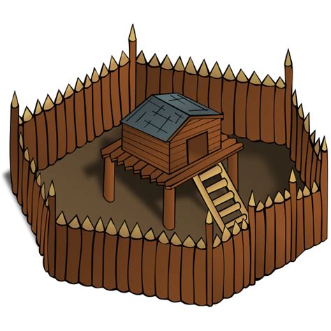 fort vector image  svg