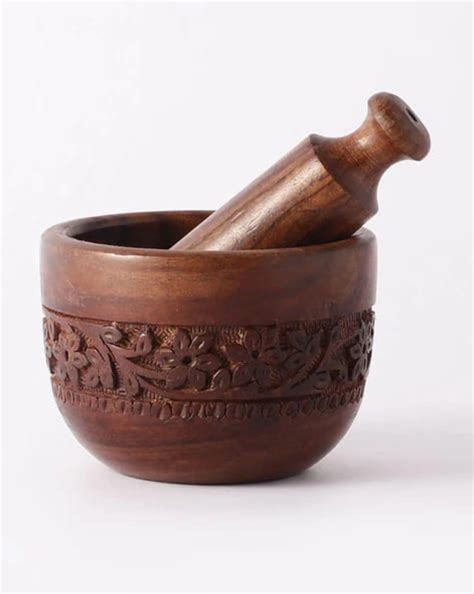 wooden mortar  pestle set directcreatecom