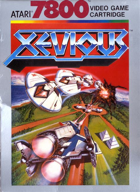 Megalextoria • Xevious (Atari 7800) humanoidhistory: Box art...