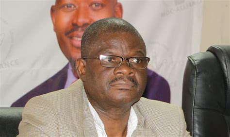 Morgen Komichi admits MDC is now history after by-elections loss ...