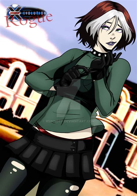 Rogue / X-men: evolution (1.1) by RSinnott on DeviantArt