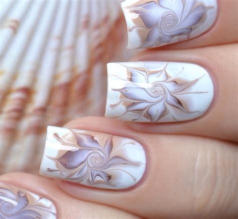 20 Marble Nail Art Tutorials That Are Truly Mesmerizing | Nail art ...