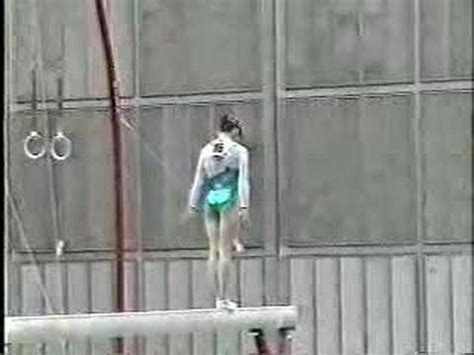 Yekaterina Lobaznyuk 2001 Russian Nationals Beam - YouTube