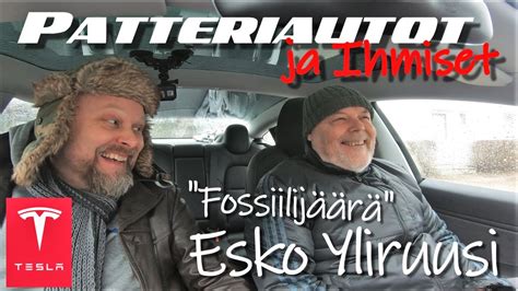21. Patteriautot ja Ihmiset: Fossiilijäärä Esko Yliruusi sähköauton ...
