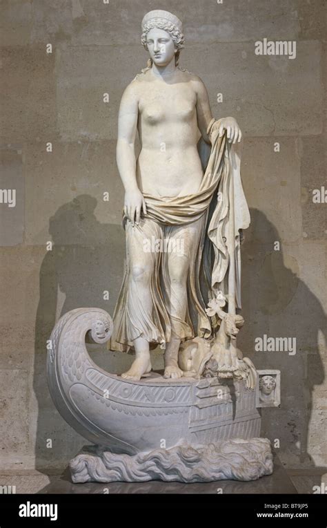 Thetis Goddess Statue, second century CE, Albani Collection, Louvre Stock Photo, Royalty Free ...