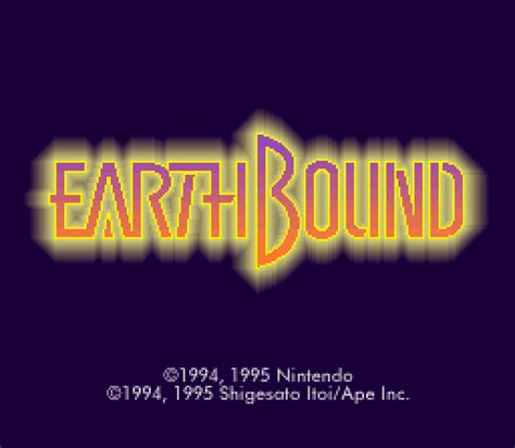 Starmen.Net EarthBound Walkthrough