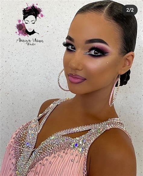 Ballroom make-up | Танцевальный макияж, Макияж глаз, Бальные прически
