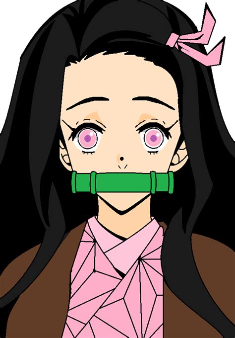 nezuko kamado fan art  lake  newgrounds